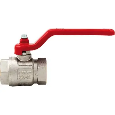 VALVOLE SFERA TOTALE + LEVA FF IDEAL 090 ITAP. Modello OTTONE NICHELATO 2"F Laatste Versie