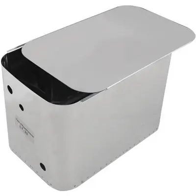 VASO DI ESPANSIONE APERTO IN ACCIAIO INOX Weekendaanbieding
