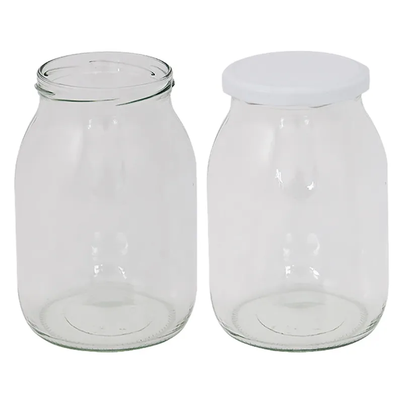 VASO VETRO ‘BOCCACCIO‘ PER ALIMENTI TIPO ‘STD‘ 1062 ml - imbocc. Ø 82 mm s/tappo. Modello 1062 ml - imbocc. Ø 82 mm s/tappo Favoriet