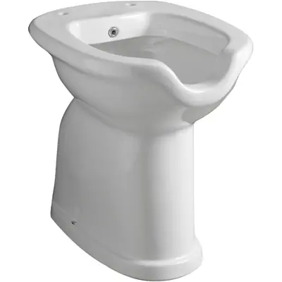 VASO/BIDET DISABILI COMPLETO DI EROGATORE. Misura Scarico a Muro Beperkte Voorraad