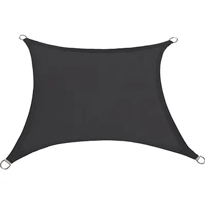VELA OMBREGGIANTE LUXURY QUADRA STARS. Modello POLIESTERE GRIGIO GR/MQ 180 MT 5X5 Nu Kopen
