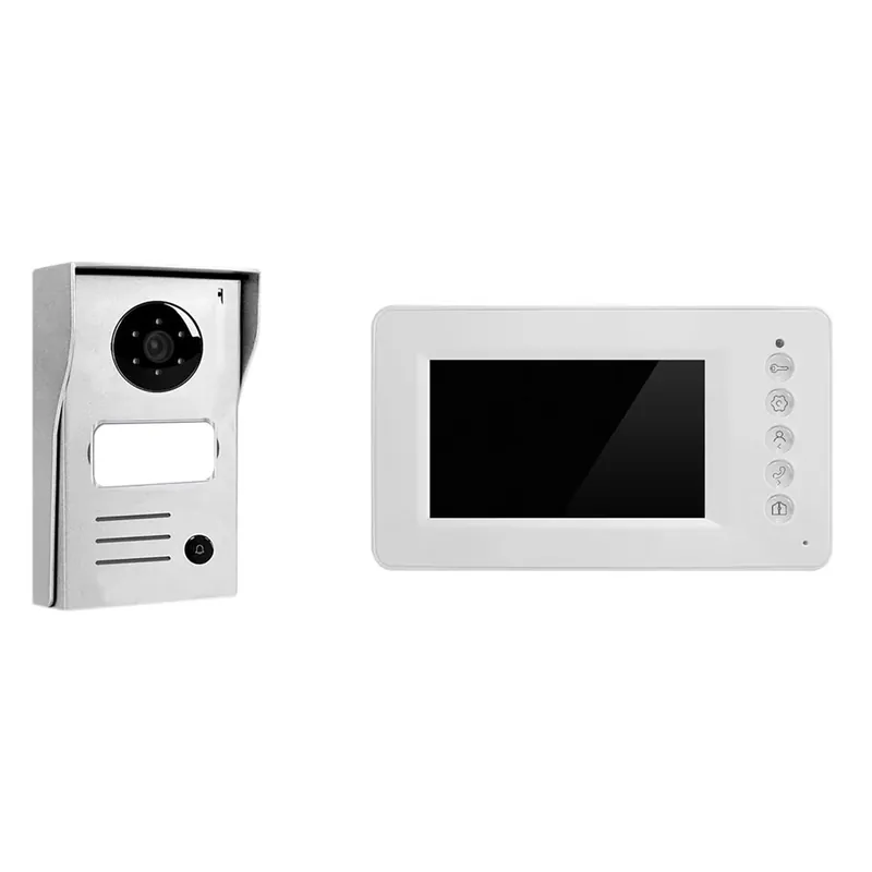 VIDEOCITOFONO MONO FAMILIARE IN KIT colore bianco Lage Kosten