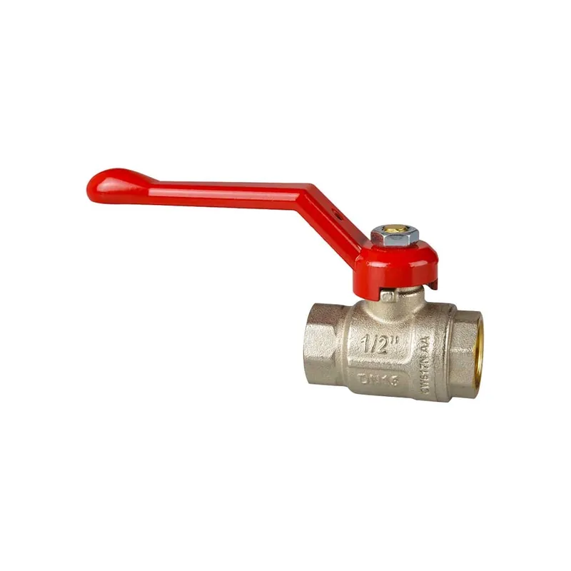 Valvola a Sfera ICMA F/F 1" PN40 con Leva in Alluminio Gecertificeerd