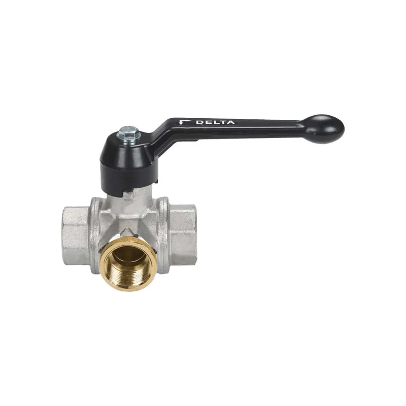 Valvola a Sfera Forata Passaggio Totale 3 Vie L 1" PN40 Must-Have