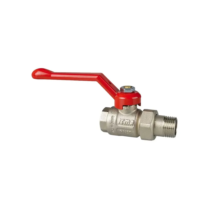 ICMA Valvola a Sfera M/F Passaggio Totale Bocchettone Leva Alluminio 2" PN25 Superprijs