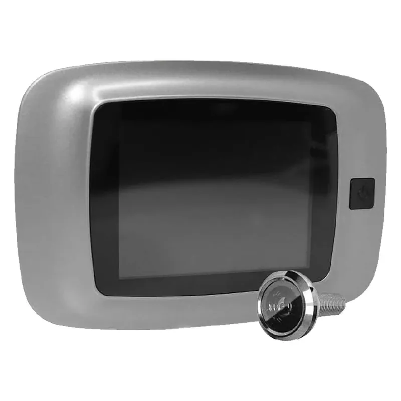 Direct Verzonden SPIONCINO DIGITALE PER PORTE ‘3650‘ colore silver