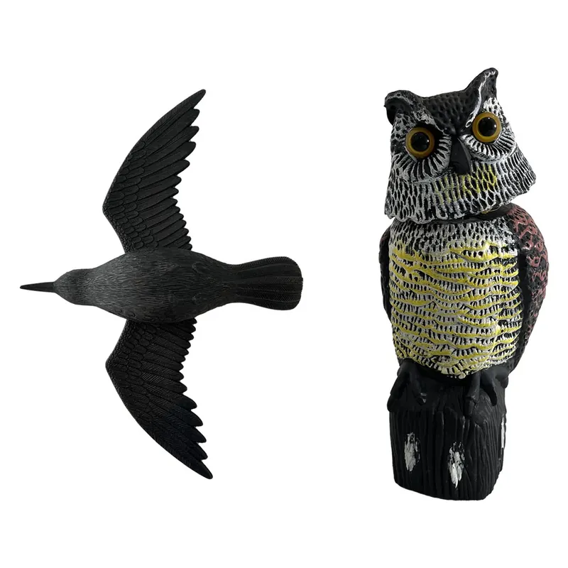 STATUETTA SCACCIA VOLATILI A FORMA ANIMALE Corvo in volo - cm 41 x 56. Modello Corvo in volo - cm 41 x 56 Gratis Retour