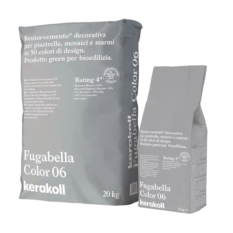 Aanbieding STUCCO IBRIDO PER PIASTRELLE ‘FUGABELLA COLOR‘ KERAKOLL. Modello STUCCO IBRIDO PER PIASTRELLE ‘FUGABELLA COLOR‘ KERAKOLL 3 Kg - Colore KK 152