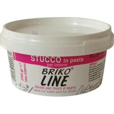 Direct Beschikbaar STUCCO PASTA BRIKO LINE. Modello BIANCO GR 250