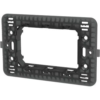 SUPPORTO FRUTTI ABM. Modello PC NERO POSTI 3 Goedkoop