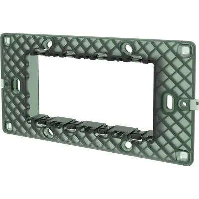 SUPPORTO FRUTTI AVP. Modello PC NERO POSTI 4 Beperkte Voorraad