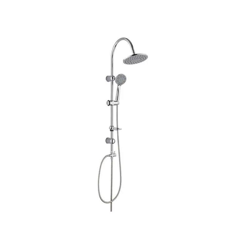 Colonna Doccia Monogetto Smart Tonda Cromo con Deviatore 1/2 Koop Vandaag