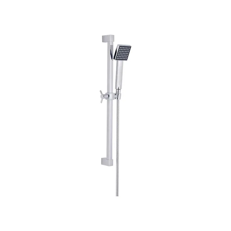 Koop Online Set Saliscendi Doccia Monogetto Square Cromo