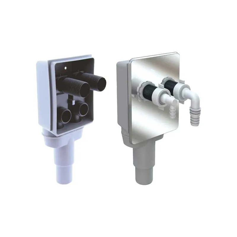 Shop Nu BAMPI Sifone Incasso Doppio Attacco Lavatrice Asciugatrice Ø40/50mm