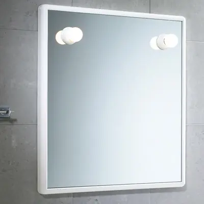 Specchio Rettangolare Junior 55x60 cm Senza Luci Laatste Kans