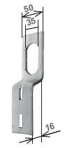 Supporto a cassonetto con collo da 1.6cm per Riduttore Extra Beste Prijs