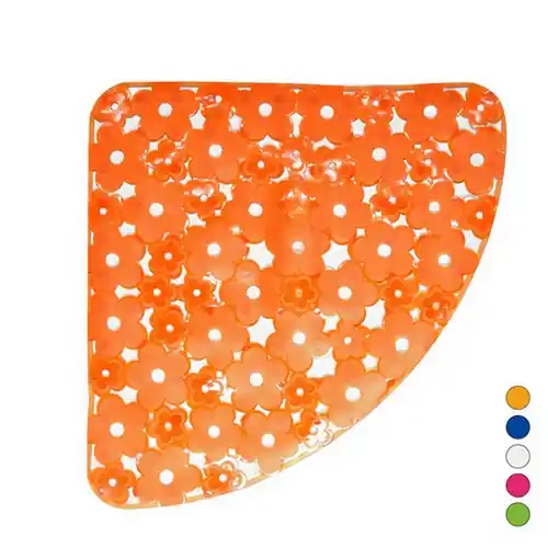 Actieprijs TAPPETO ANTISCIVOLO PER DOCCIA ANGOLO MOD. MARGHERITA CM 59X59. Misura Verde