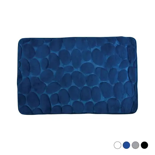 Aanbieding TAPPETO BAGNO IN MICROFIBRA SCHIUMA. Modello Nero cm 40x60