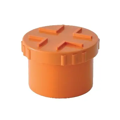 Flitsaanbieding TAPPI A VITE IN PVC ROSSO. Misura Diam. 40