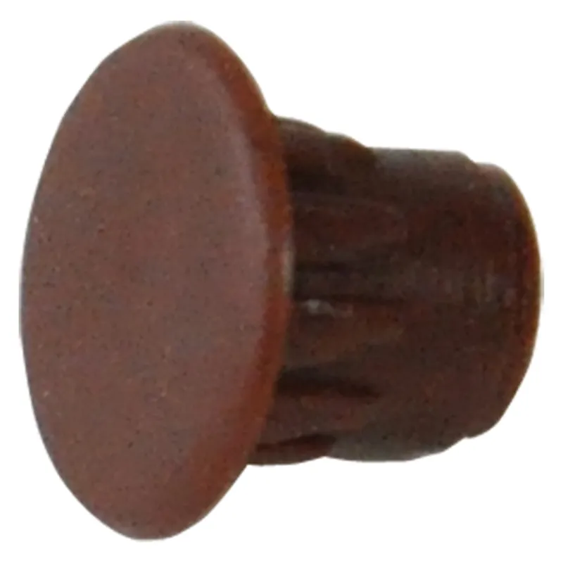 TAPPI COPRIFORO PER ARMADI mm. 5 pz 50 - marrone Betrouwbaar