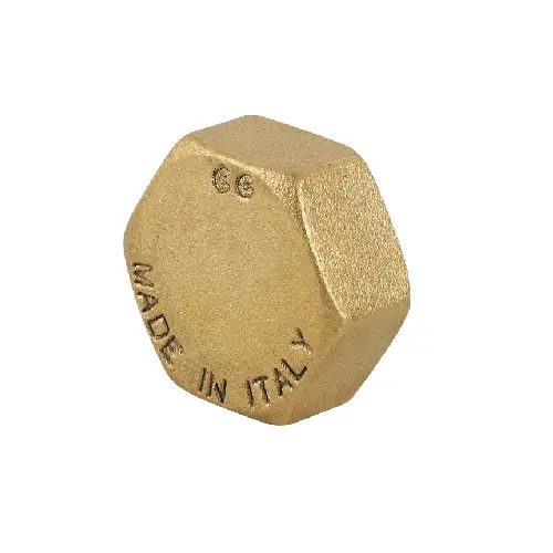 Favoriet TAPPO FEMMINA IN OTTONE GIALLO. Misura 1"