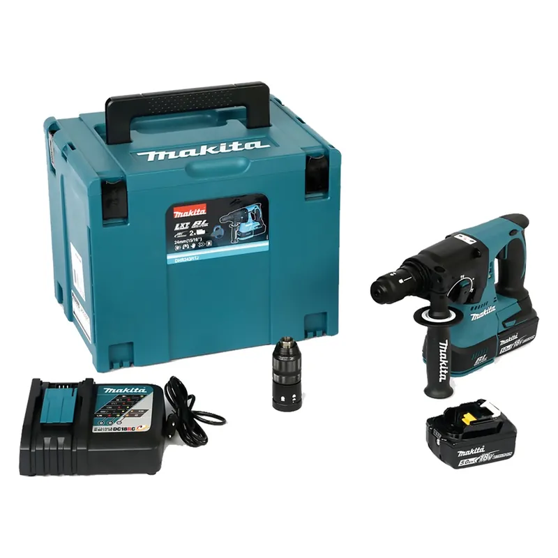 TASSELLATORE ‘DHR243RTJ-B‘ 18V - 2 x 5 Ah Litio Betrouwbaar
