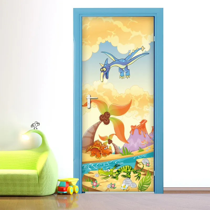 Porta Dinosauri 1 - 60 cm / 200 cm Merkproduct