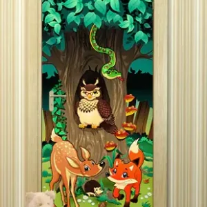 Premium Porta Animaletti del bosco - 60 cm / 200 cm