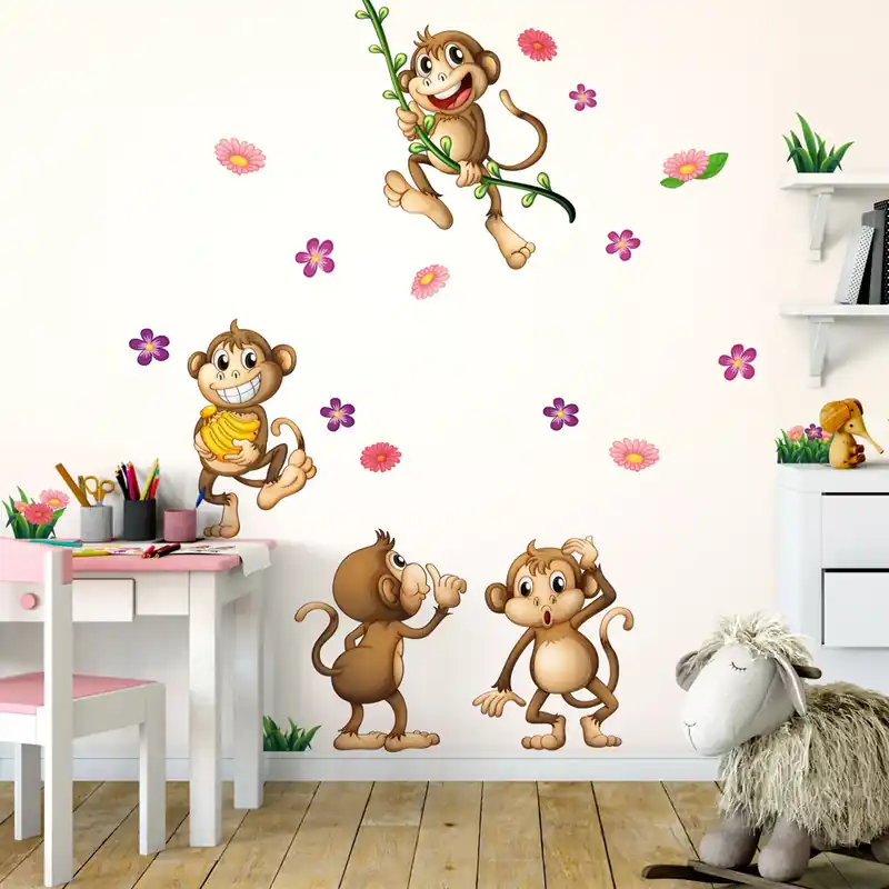 Dagaanbieding Scimmiette furbette - 100x30 cm