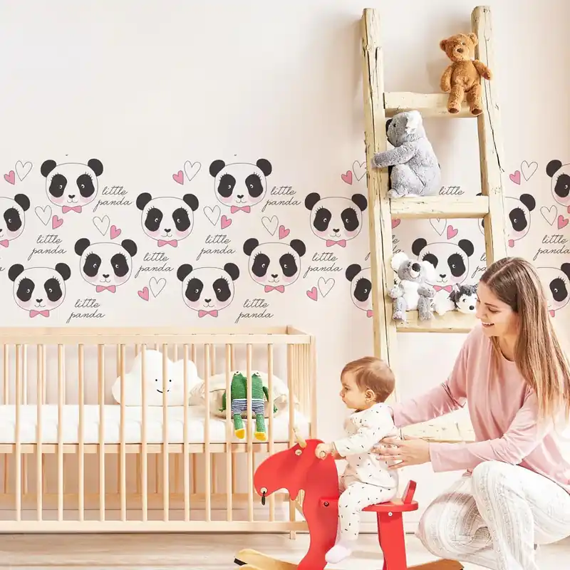 Fascia Panda - 120x30 cm Alleen Vandaag