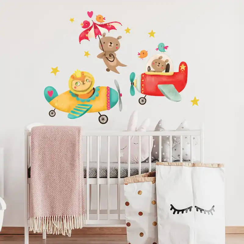 Aeroplani in volo - 120x30 cm Must-Have