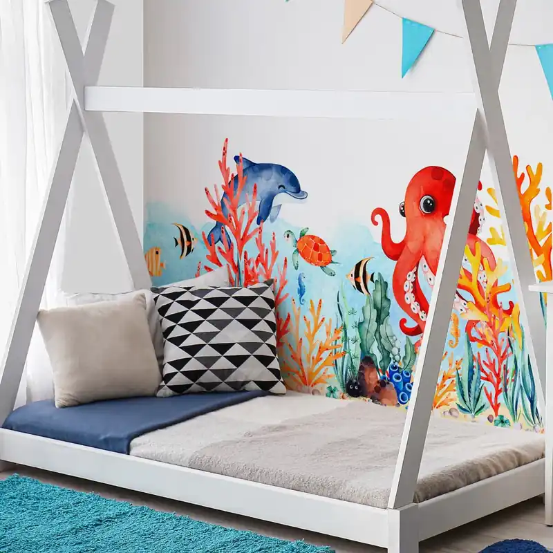 Fascia Pesciolini tropicali - 120x30 cm Express Levering