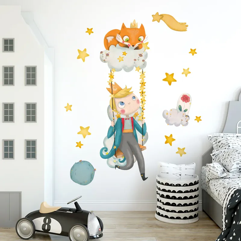 Piccolo Principe in altalena - 120x30 cm Direct Verzonden