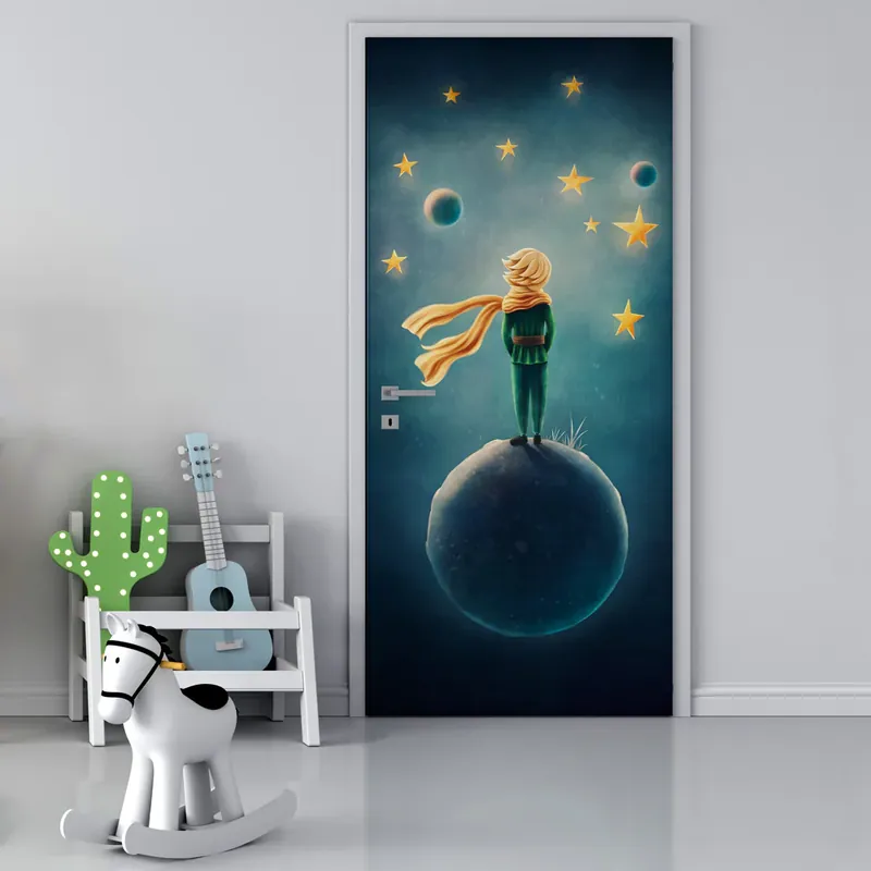 Beste Prijs Porta Piccolo principe nello spazio - 60 cm / 200 cm