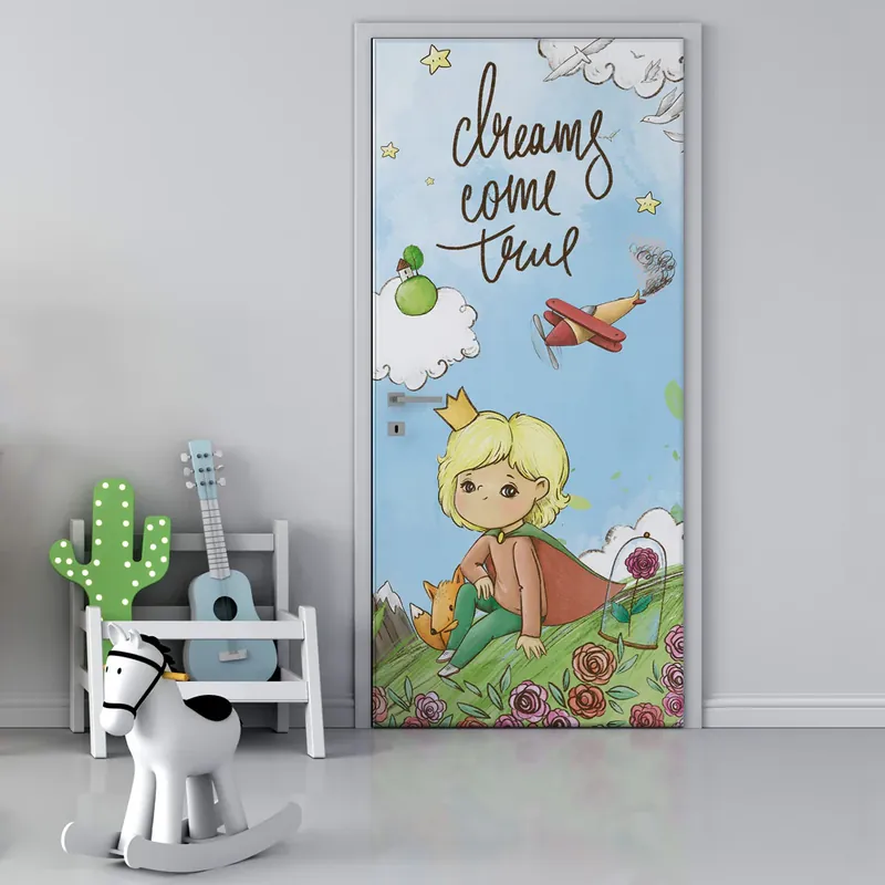 Porta Piccolo Principe Dreams - 60 cm / 200 cm Premium