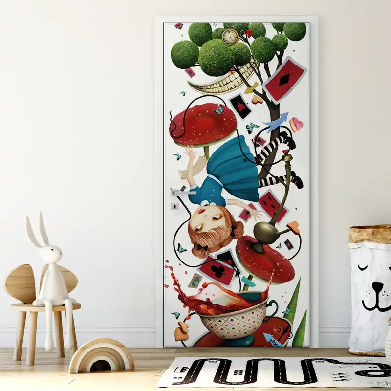 Porta Falling Alice - 60 cm / 200 cm Uitverkoop