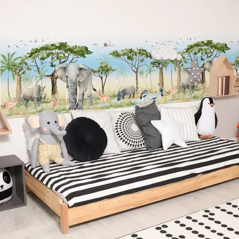 Beste Prijs Fascia Animali della savana - 120x30 cm