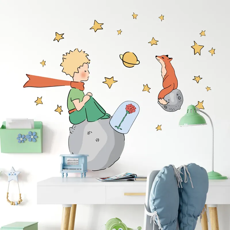 Shop Nu Il Piccolo Principe osserva le stelle - 40x30 cm (2 pz)
