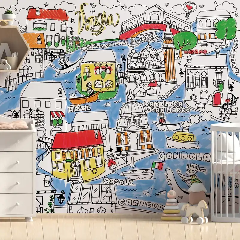 Poster XL da colorare Venezia Beste Prijs