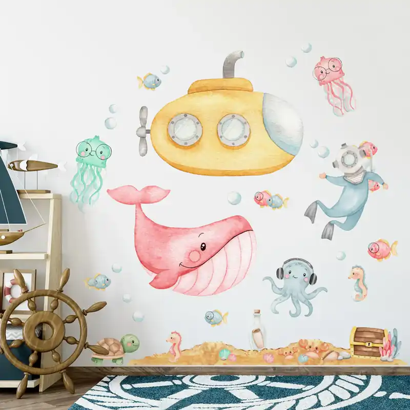 Ambiente marino - 120x40 cm Premium