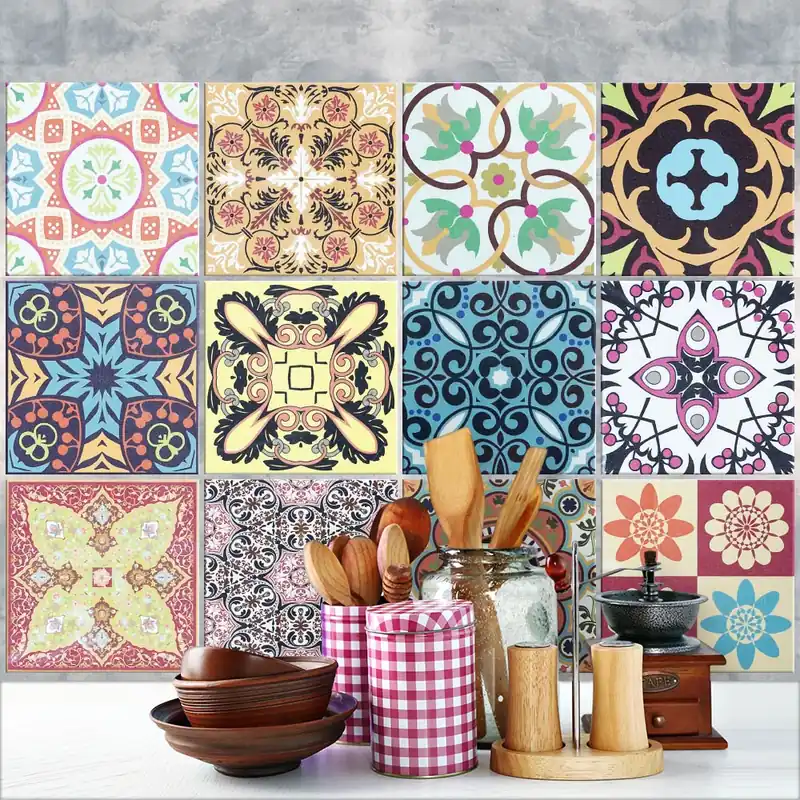 Marrakech Adesivi per piastrelle - 24 piastrelle 10x10 cm Must-Have