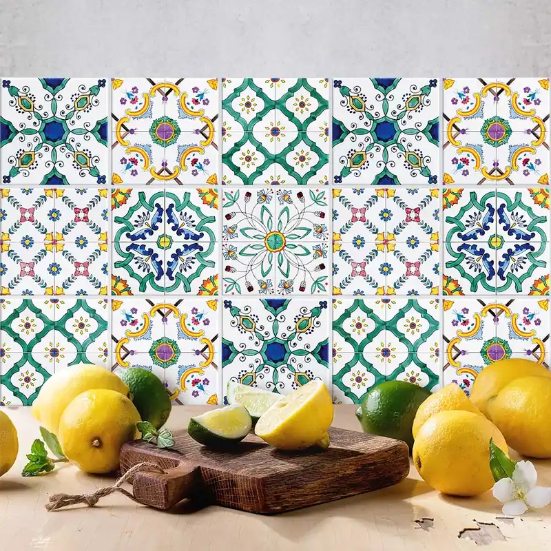 Sorrento Adesivi per piastrelle - 24 piastrelle 10x10 cm Must-Have
