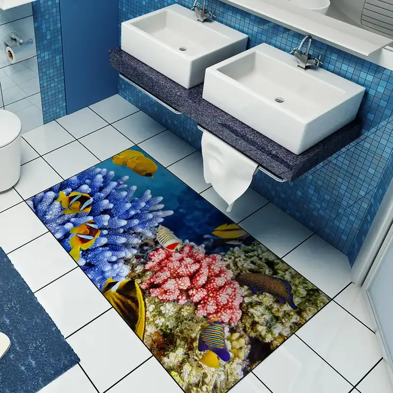 Decorazione Mondo sommerso - 50x100 cm Direct Beschikbaar