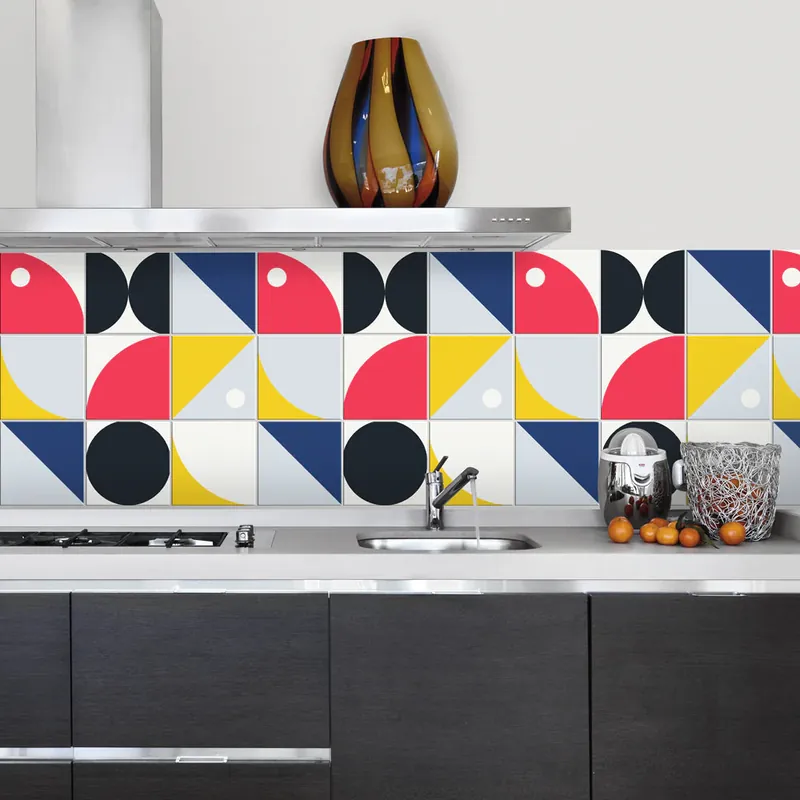 Bauhaus Adesivi per piastrelle - 72 piastrelle 10x10 cm Exclusieve Aanbieding