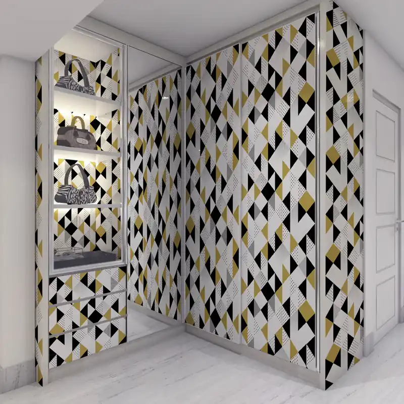 Pellicola adesiva Geometrica - 40x200 cm Voordeelprijs