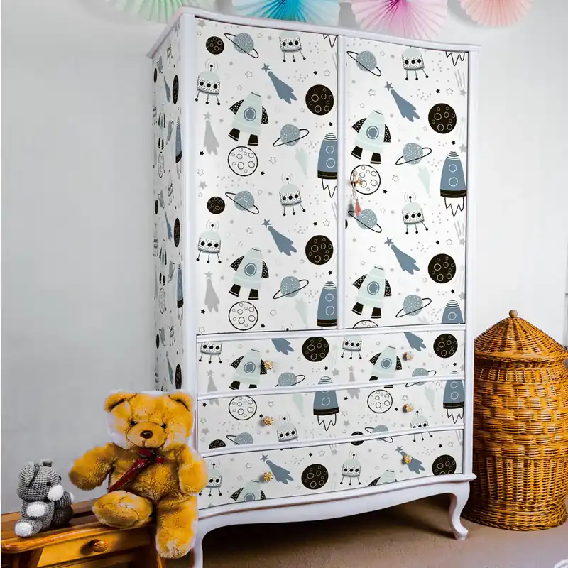 Pellicola adesiva Astronavi - 40x200 cm Must-Have
