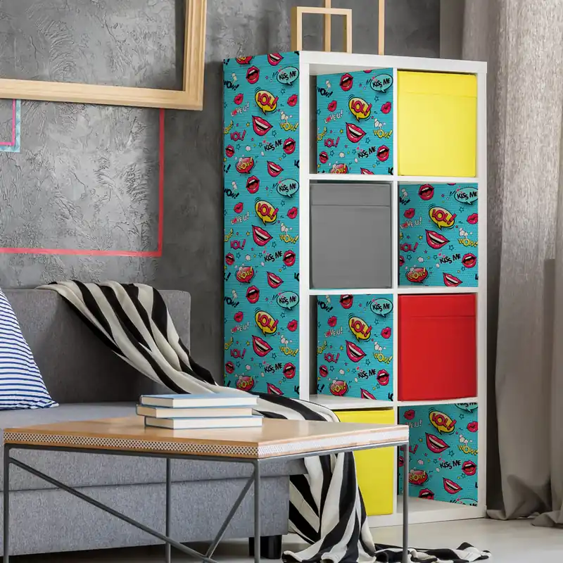 Pellicola adesiva Kiss - 40x200 cm Rechtstreeks Van De Fabrikant