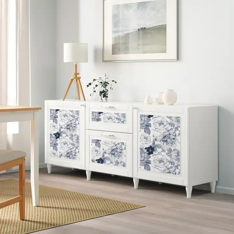 Pellicola adesiva Rose blu - 40x200 cm Actieprijs