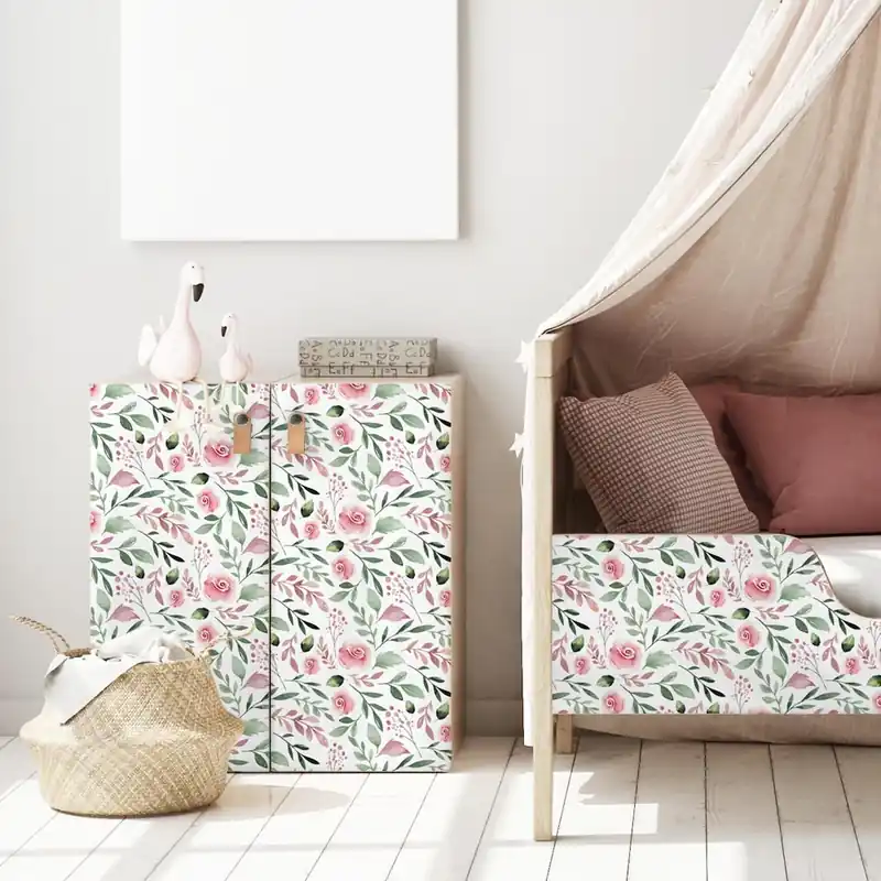 Pellicola adesiva dolci rose - 40x200 cm Koopje