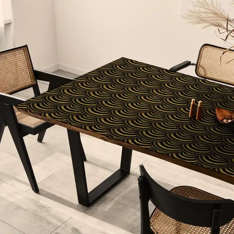 Pellicola adesiva Lunule dorate - 40x200 cm Uitverkoop